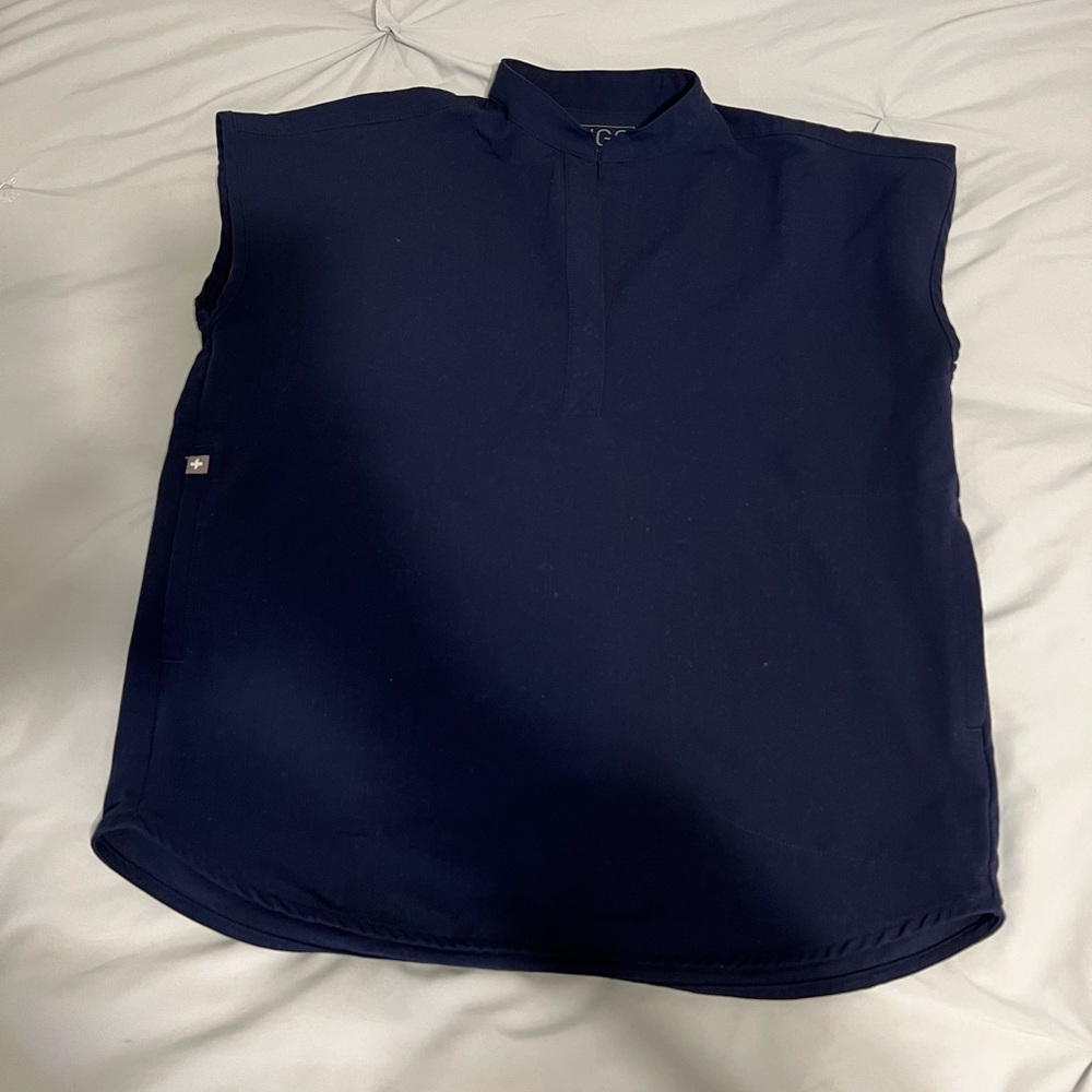 Wear Figs Scrub Set Navy Blue